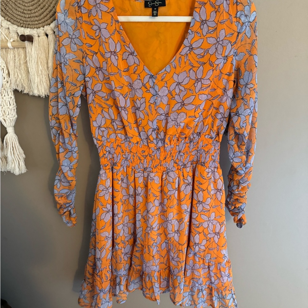 Dress- colorful with flowers.